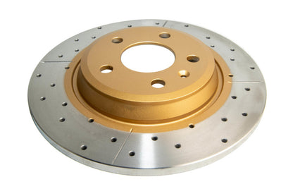 DBA 09-20 Audi A4 Rear Drilled & Slotted Street Series Rotor 2823X 2823X Photo - Primary