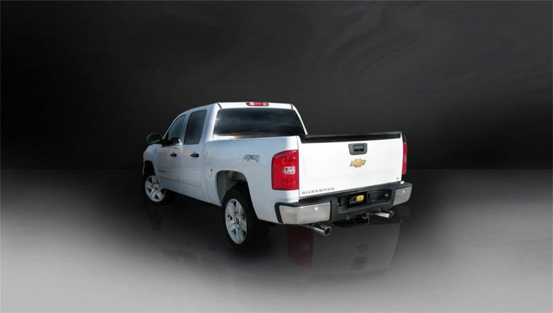 Corsa Performance 10-13 Chevrolet Silverado Ext. Cab/Std. Bed 1500 4.8L V8 Polished Spor 24907 Photo - Mounted