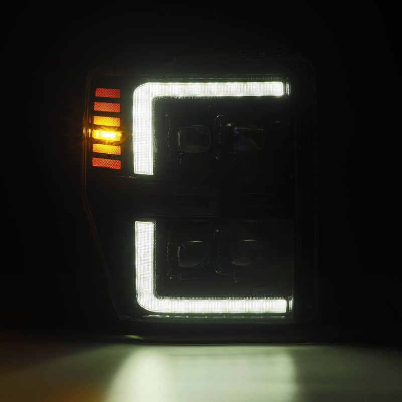AlphaRex 08-10 Ford F250-550 NOVA-Series LED Projector Headlights Black w/Activ Light/Seq Signal 880310 880310 User 3