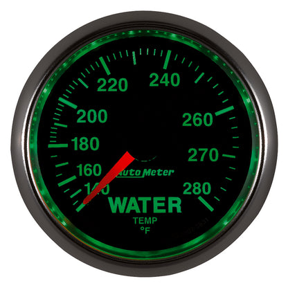 AutoMeter Gauge Water Temp 2-1/16in. 140-280 Deg. F Mechanical Gs 3831 3831 User 4