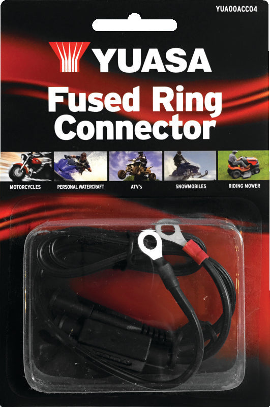 Yuasa Battery Yuasa Fused Ring Connector 3 Amp Fuse YUA00ACC04 YUA00ACC04 Photo - Primary
