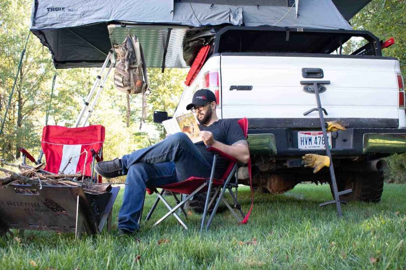 Fishbone Offroad Tundra Tackle Rack System FB21258 FB21258 Photo - lifestyle view