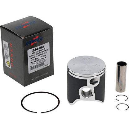 Vertex Pistons Vertex Piston 01-16 KTM 125 EXC 125cc Forged Pro Race Piston Kit 24419A 24419A Photo - Primary