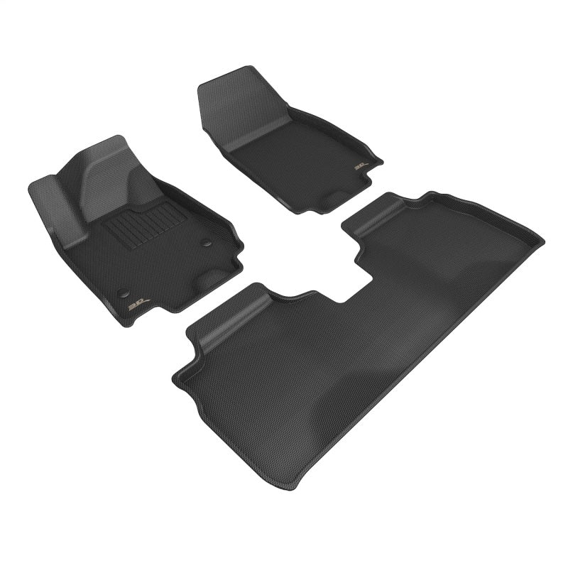 3D MAXpider ACE Kagu - Front - Black Floor Mats Floor Mats - Rubber main image