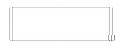 ACL L3-VDT MZR Duratec 2260cc Turbo Standard Size High Performance Rod Bearing Set 4B8172H-STD 4B8172H-STD Technical Drawing