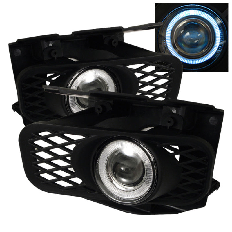 Spyder Ford F150 99-03/F150 Heritage 04 Halo Projector Fog Lights w/Switch Clear FL-P-FF15099-HL 5021335 5021335 Photo - Primary