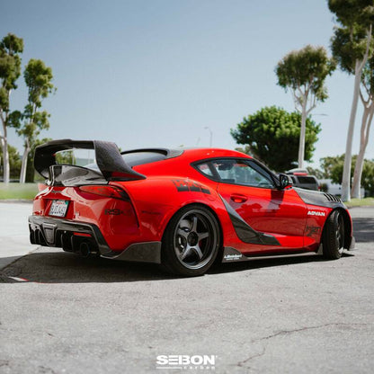 Seibon Carbon Fiber Rear Spoiler For 2020-2023 Toyota Supra RS20TYSUP-TD User 1