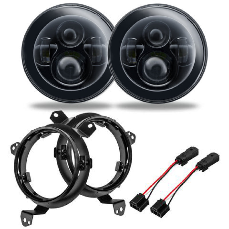 ORACLE Lighting Oracle Jeep Wrangler JL/Gladiator JT 7in. High Powered LED Headlights (Pair) - No Halo 5769J-504 5769J-504 Photo - Close Up