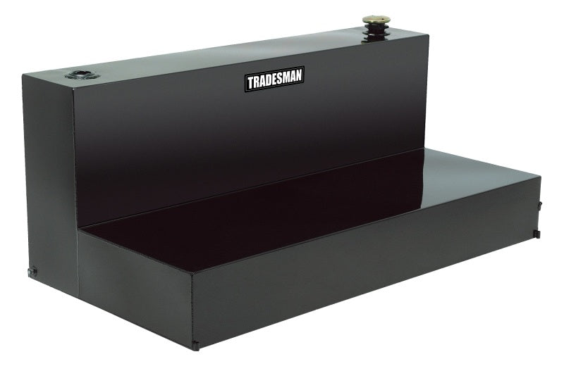 Tradesman Steel L-Shape Liquid Storage Tank (Full Size) - Black 73592