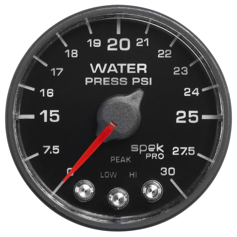 Autometer Spek-Pro - Nascar 2-1/16in Water Press 0- 30 psi Bfb P550328-N1 P550328-N1 User 2