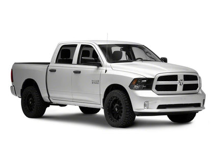 Raxiom 09-18 Dodge RAM 1500 Axial Series Euro Style Headlights w/ Dual Bulb Blk Housing (Clear Lens) R118016 R118016 Photo - Close Up