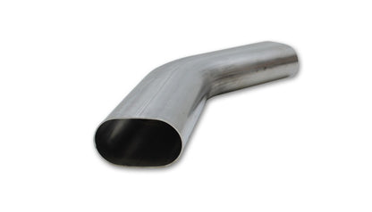 Vibrant 3.5" Oval, 45 Degree Mandrel Bend, 5.25" CLR, 6" x 6" leg length 13192 Photo - Primary