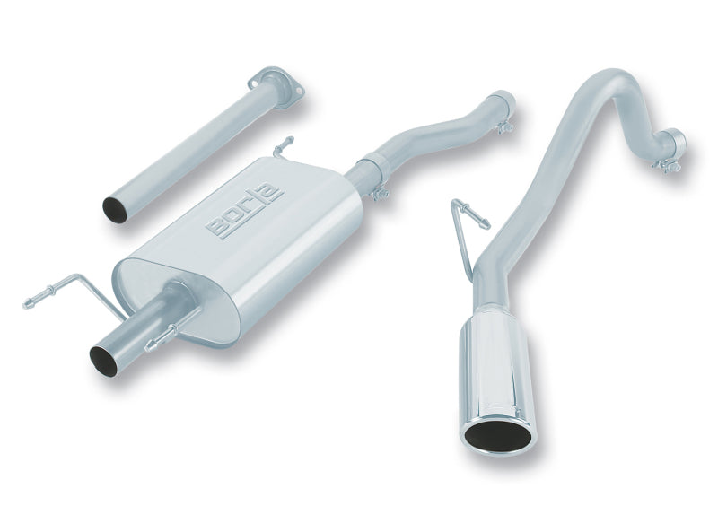 Borla 05-12 Toyota Tacoma 4.0L AT/MT 2/4WD CC/SH  EC/LB 2&4Dr Catback Exhaust 140160 140160 Photo - Primary