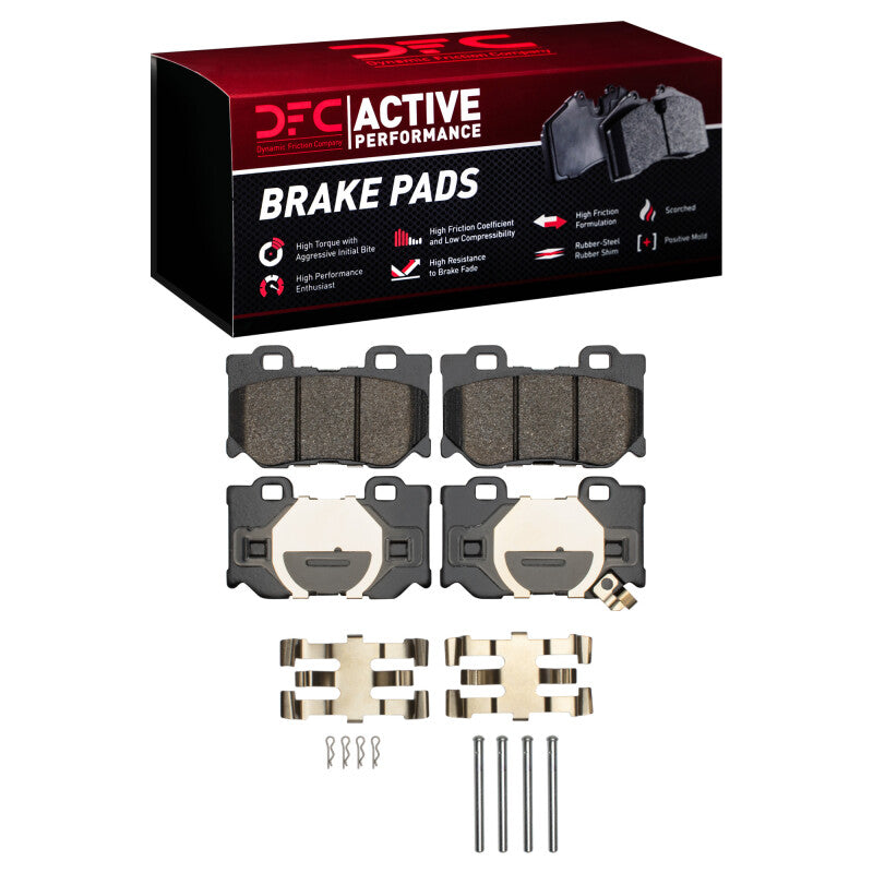 DFC DFC Active Performance Pads Brakes, Rotors & Pads Brake Pads - Performance main image
