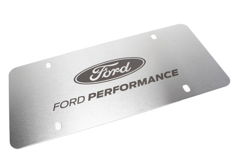 Ford Racing Stainless Steel Marque Plate M-1828-LS M-1828-LS Photo - Unmounted
