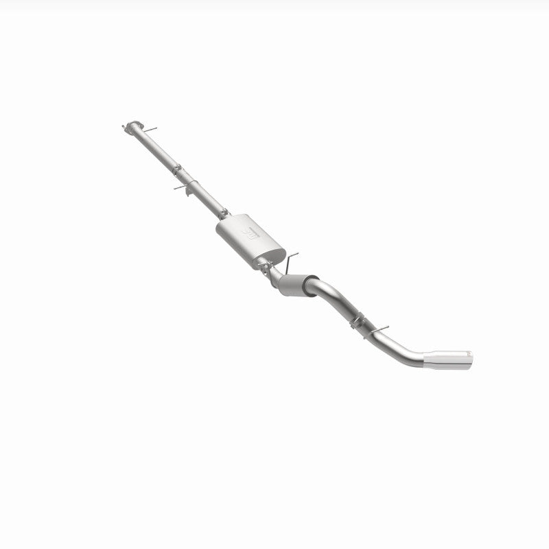 Magnaflow 2022+ GM 2500/3500HD 6.6L Gas Single Passenger Side Rear Exit Cat-Back Exhaust 19524 19524 360 Degree Image Set