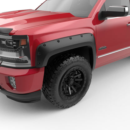 EGR 14+ Chev Silverado 5ft Bed Bolt-On Look Fender Flares - Set - Matte 791675 791675 User 1