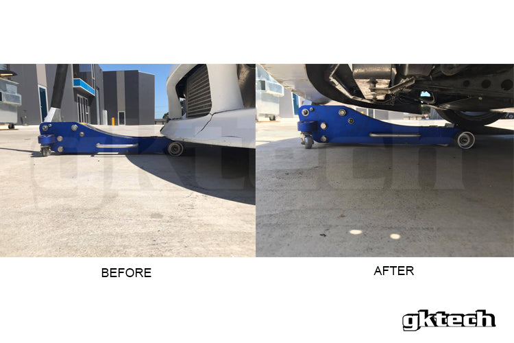 GKTech Super low vehicle ramps (pair) - Optional storage bag