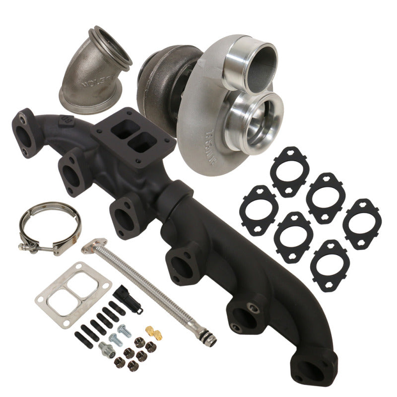BD Diesel Iron Horn 5.9L Cummins Turbo Kit S366SXE/80 0.91AR Dodge 2003-2007 1045176 Photo - Primary