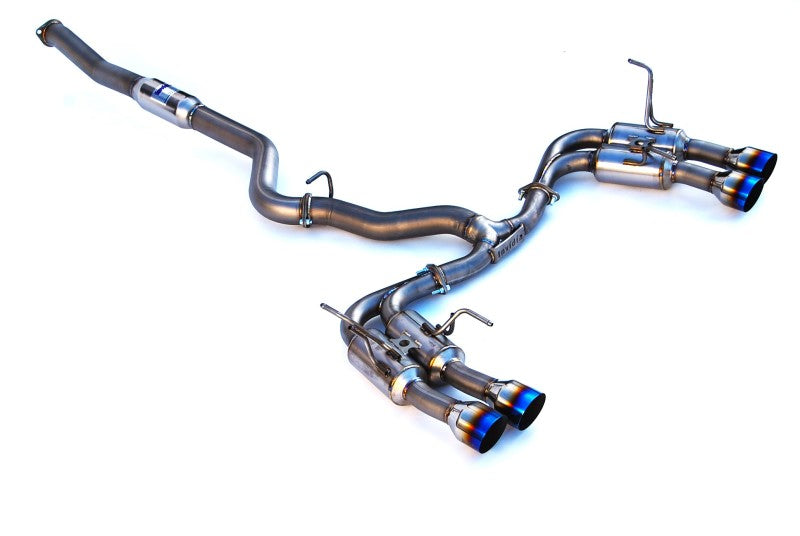 Invidia 2015+ WRX/STi Gemini 80mm Full Titanium Quad 101mm Tip Cat-Back HS15STI5TG4ST User 1