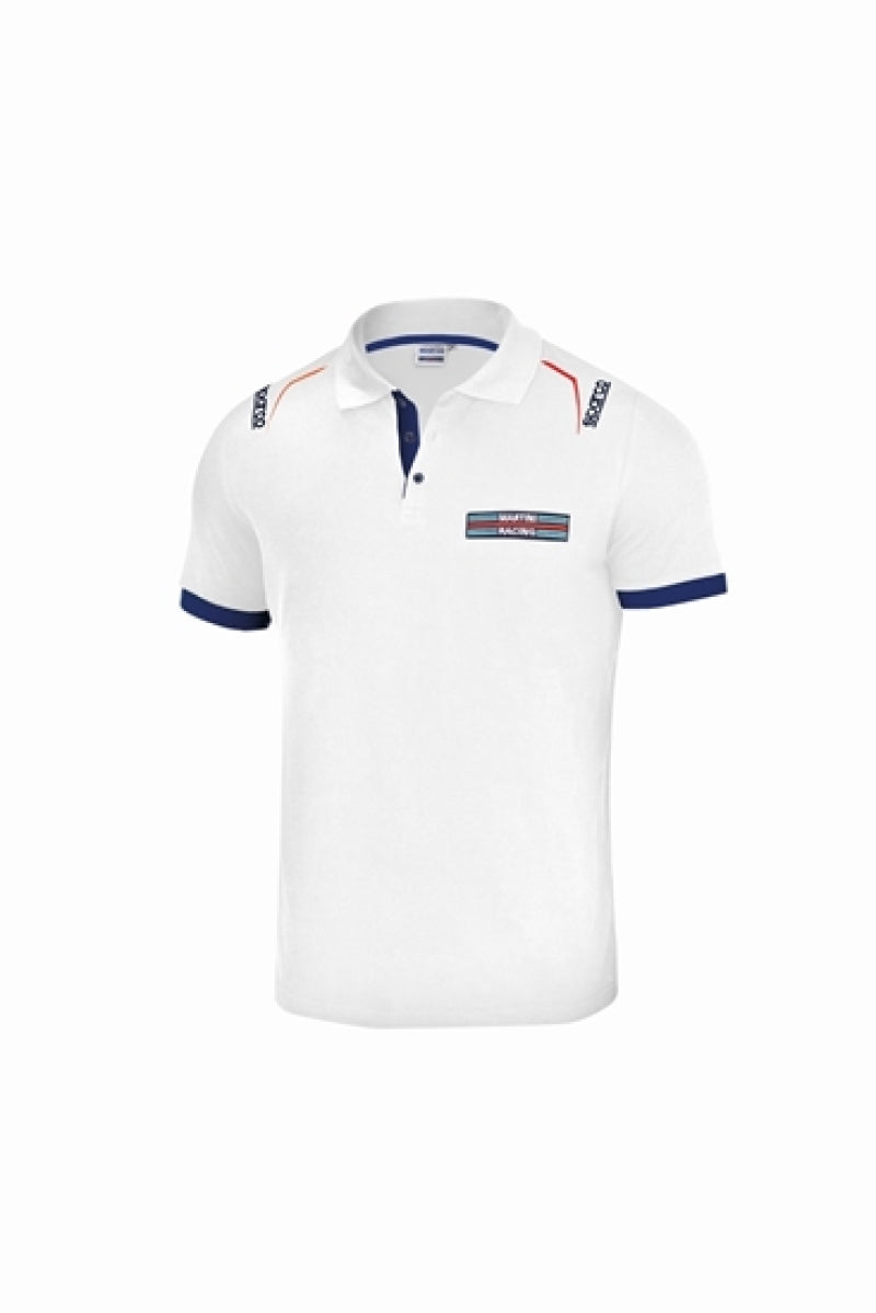 Sparco Polo Martini-Racing Large White 01276MRBI3L 01276MRBI3L Photo - Primary