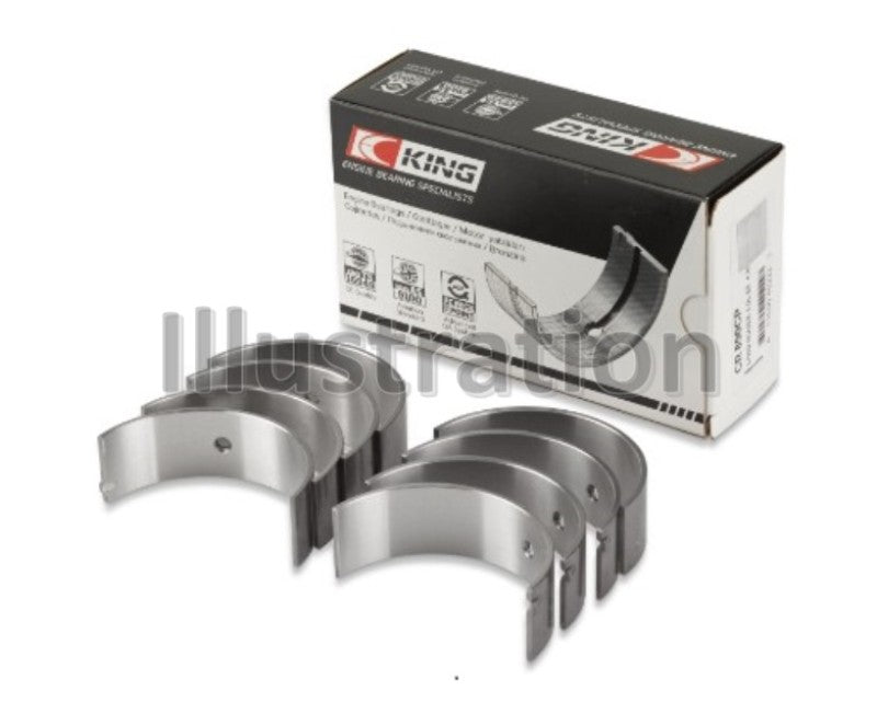 King Engine Bearings King Hyundai G4ED/ G4AE/ G4EK/ G4FK (Size 1.0) Connecting Rod Bearing Set CR4655AM1.0