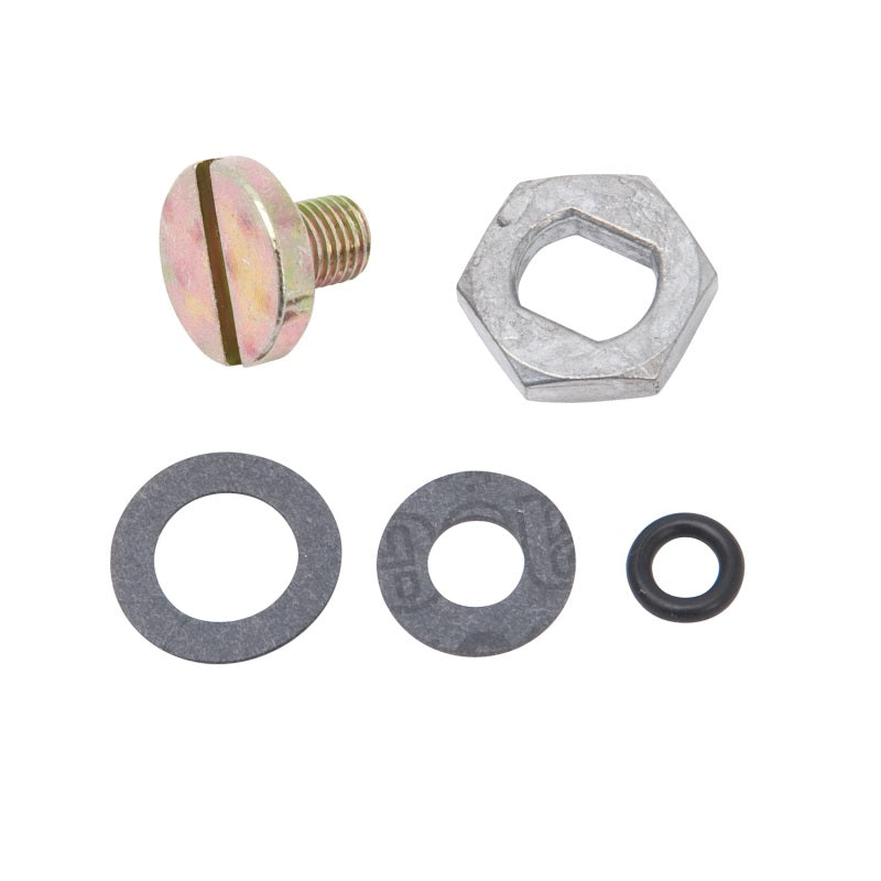 Edelbrock Hardware Kit: Needle and Seat Assembly, Two Gaskets and One O-ring 12600 Photo - Primary