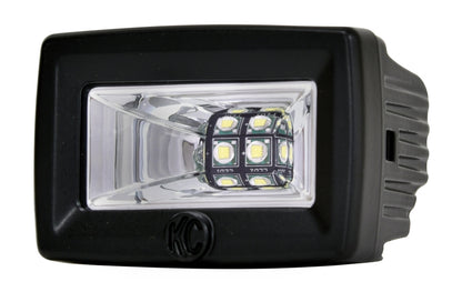 KC HiLiTES C-Series 2in. C2 LED Light 20w Area Flood Beam (Single) - Black 1328 1328 User 1