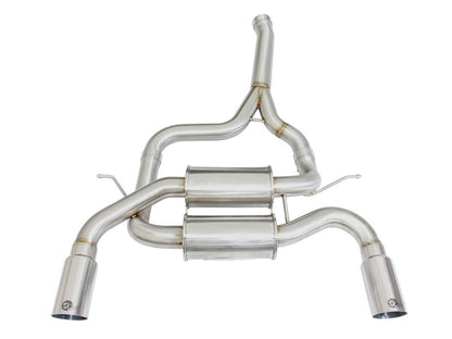 aFe  POWER 49-36325-P MACH Force-Xp  304 SS Axle-Back Exhaust System 49-36325-P Photo - Unmounted
