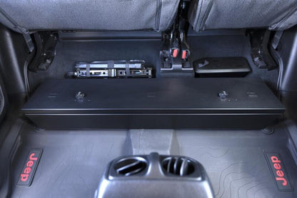 Tuffy Products Tuffy 2019+ Jeep Gladiator Underseat Lockbox W/ Combo Lock 387-01-A 387-01-A Photo - Close Up