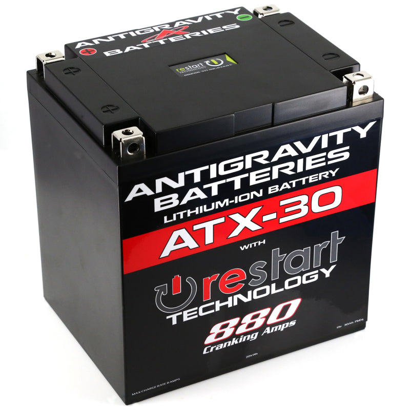Antigravity Batteries Antigravity YTX30 Lithium Battery w/Re-Start AG-ATX30-RS AG-ATX30-RS Photo - Primary
