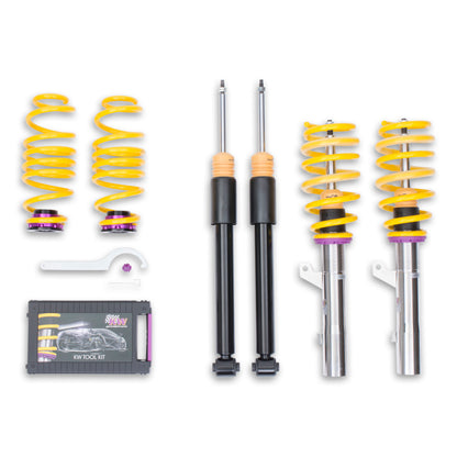 KW Suspension KW Coilover Kit V2: Audi A3 / S3 Quattro, 8V w/o Magnetic Ride 1521000M Photo - Primary