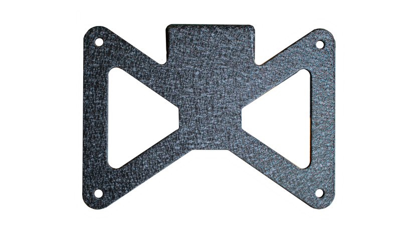 Fishbone Offroad 2018+ Jeep Wrangler JL - Black Aluminum Hawse Fairlead License Plate Mount FB21098 FB21098 Photo - Primary