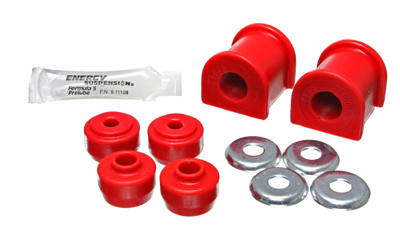 Energy Suspension Sway Bar Bushing Set Red Lexus RX350 All 2007-2008 8.5136R Photo - Primary