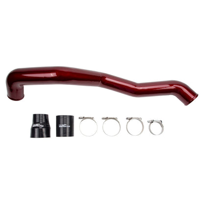 Wehrli 11-16 Chevrolet 6.6L LML Duramax Driver Side 3in Intercooler Pipe - Flat Black WCF100353-FB WCF100353-FB Photo - Primary