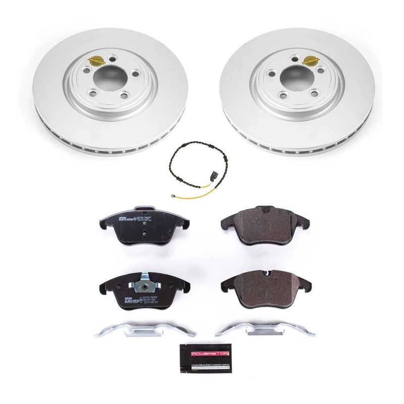 Power Stop 13-15 Jaguar XF Front Euro-Stop Brake Kit ESK7680 ESK7680 Photo - Primary