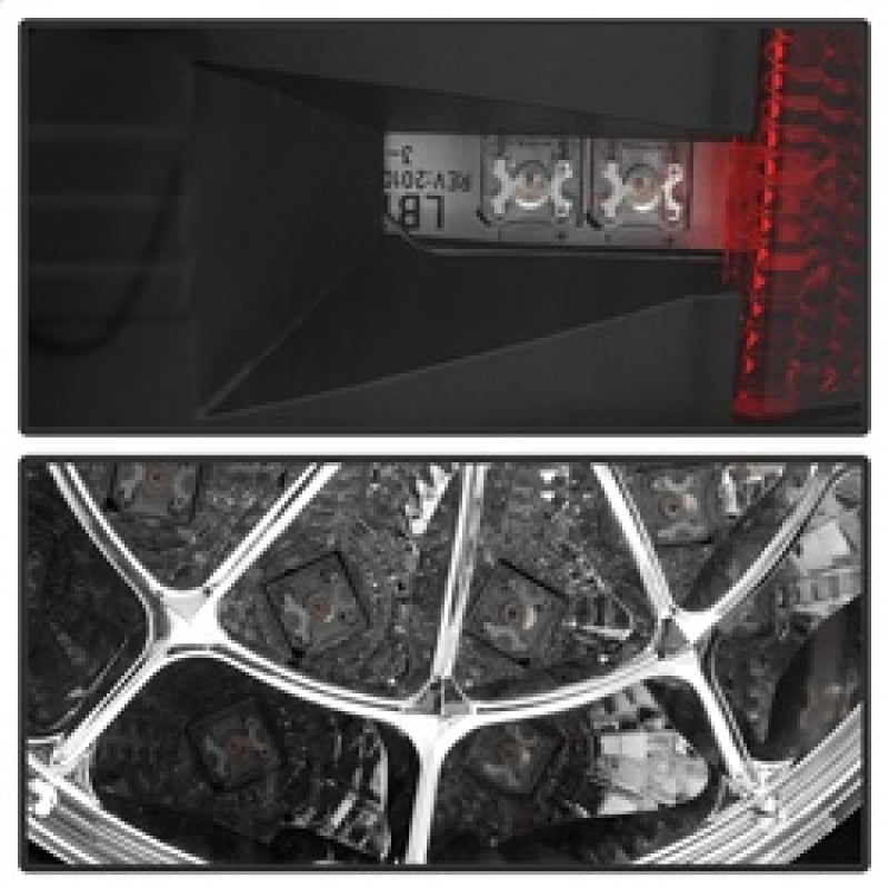 Spyder Toyota Tundra 07-13 LED Tail lights Black ALT-YD-TTU07-LED-BK 5029584 5029584 Photo - Unmounted