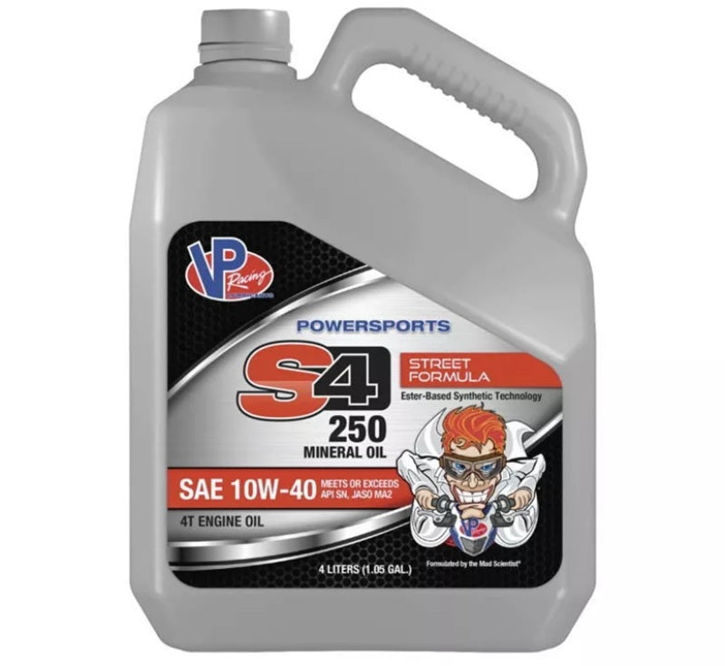 VP Racing Lubricants S4-250 10W40 Mineral 4L VP7110404 VP7110404 User 1