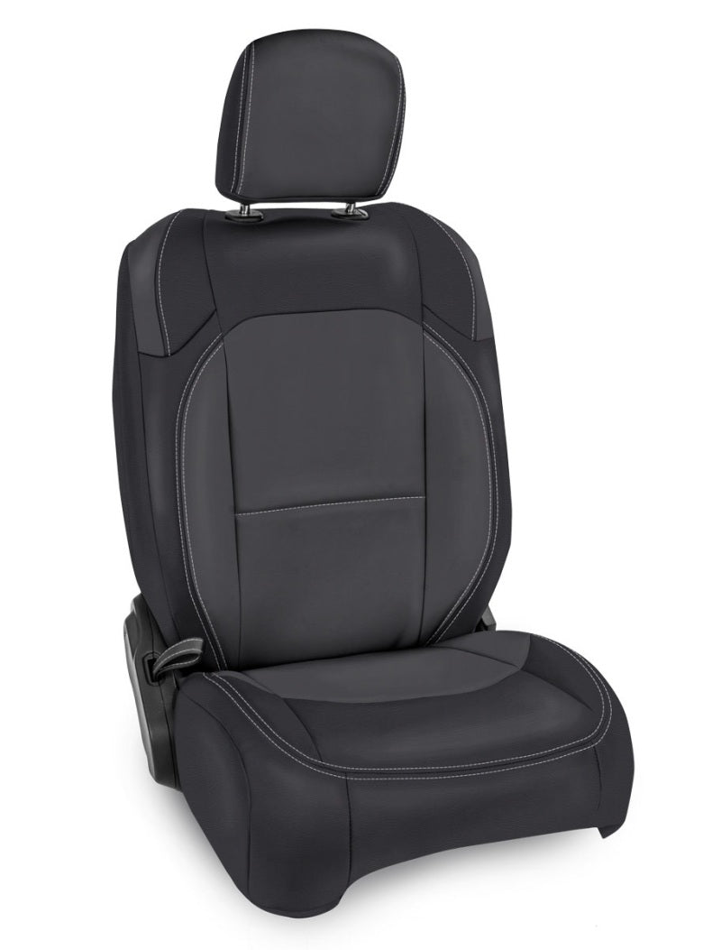 PRP Seats PRP 2018+ Jeep Wrangler JL/2 door/Rubicon Front Seat Covers (Pair) - Black/Grey B038-03 B038-03 Photo - Primary
