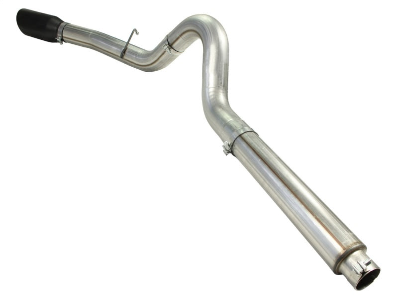 aFe  POWER Large Bore-HD 5" 409 SS DPF-Back Exhaust System 49-43054-B Photo - Unmounted