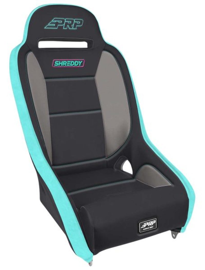 PRP Seats PRP Shreddy Comp Elite Suspension Seat - Grey/Teal SHRDYA8301-04