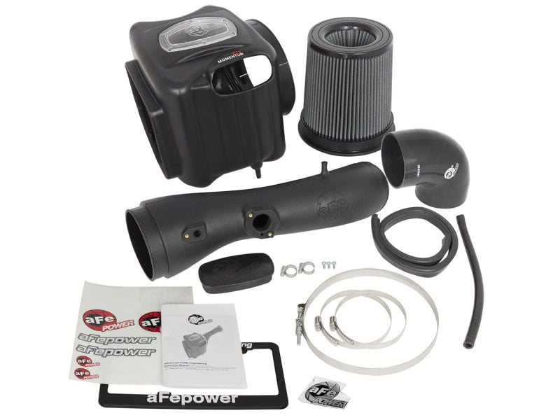aFe Momentum GT Pro DRY S Cold Air Intake System: GM Silverado/Sierra 2500 51-74105 Photo - Unmounted
