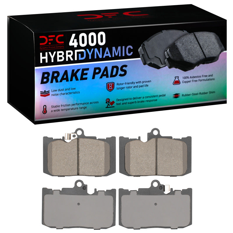 DFC DFC 4000 HybriDynamic Brake Pads Brakes, Rotors & Pads Brake Pads - OE main image