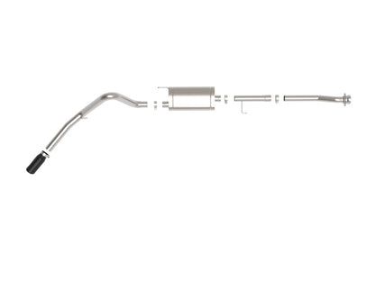 aFe Apollo GT 3in 409 SS Cat-Back Exhaust 2021 Ford F-150 V6 2.7L/3.5L (tt)/V8 5.0L w/ Black Tips 49-43125-B 49-43125-B Photo - Unmounted
