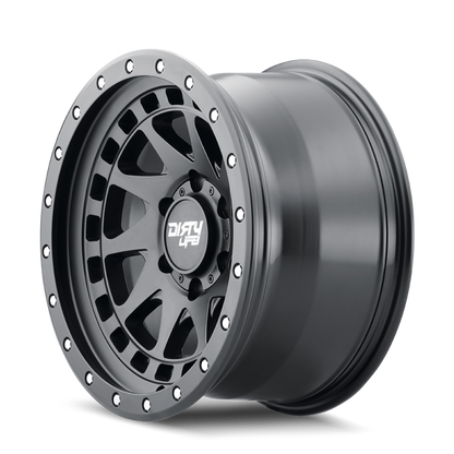 Dirty Life 9311 Enigma Pro 17x9/8x165.1 BP/-12mm Offset/130.8mm Hub Matte Blk Wheel - Beadlock 9311-7981MB12 9311-7981MB12 Photo - Primary