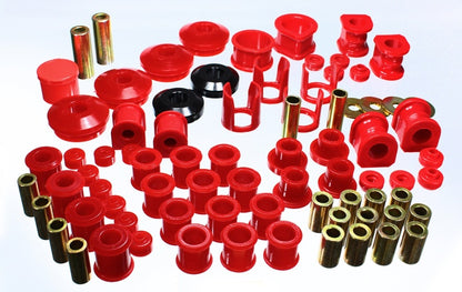 Energy Suspension Hyper-Flex System Bushing Kit Red Nissan 240SX S13 1989-1994 7.18106R Photo - Primary