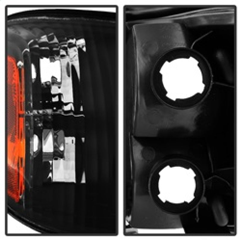SPYDER Xtune Toyota Tundra Double Cab 05-06 OEM Style Headlights & Corner Lights Black HD-JH-TTUN05-AM-BK 9034336 9034336 Photo - Unmounted