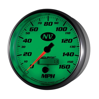 AutoMeter Gauge Speedometer 5in. 160MPH Elec. Programmable NV 7489 7489 User 4