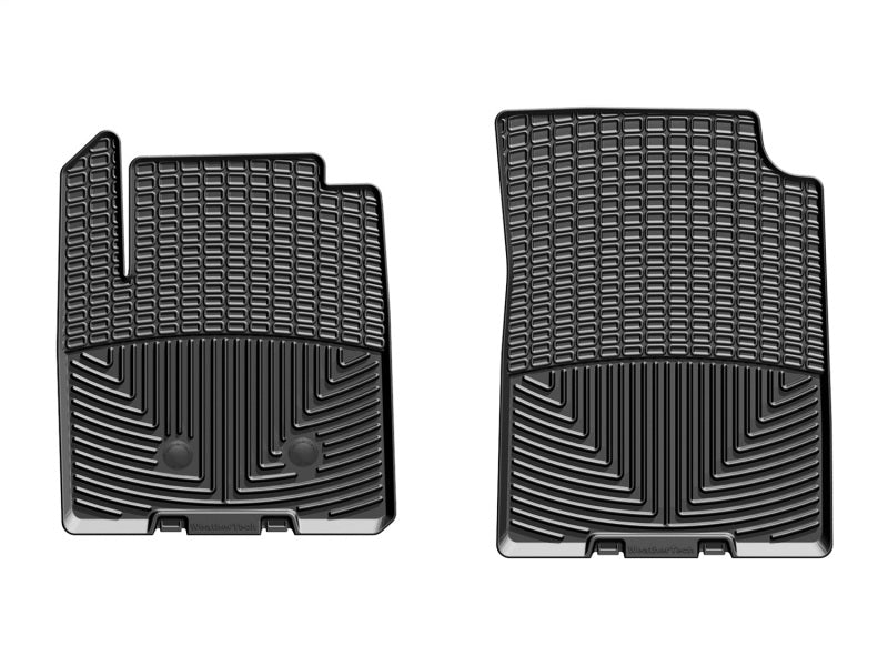 WeatherTech 2015 Chevy Colorado Extended Cab Front Rubber Mats - Black W348 Photo - Primary