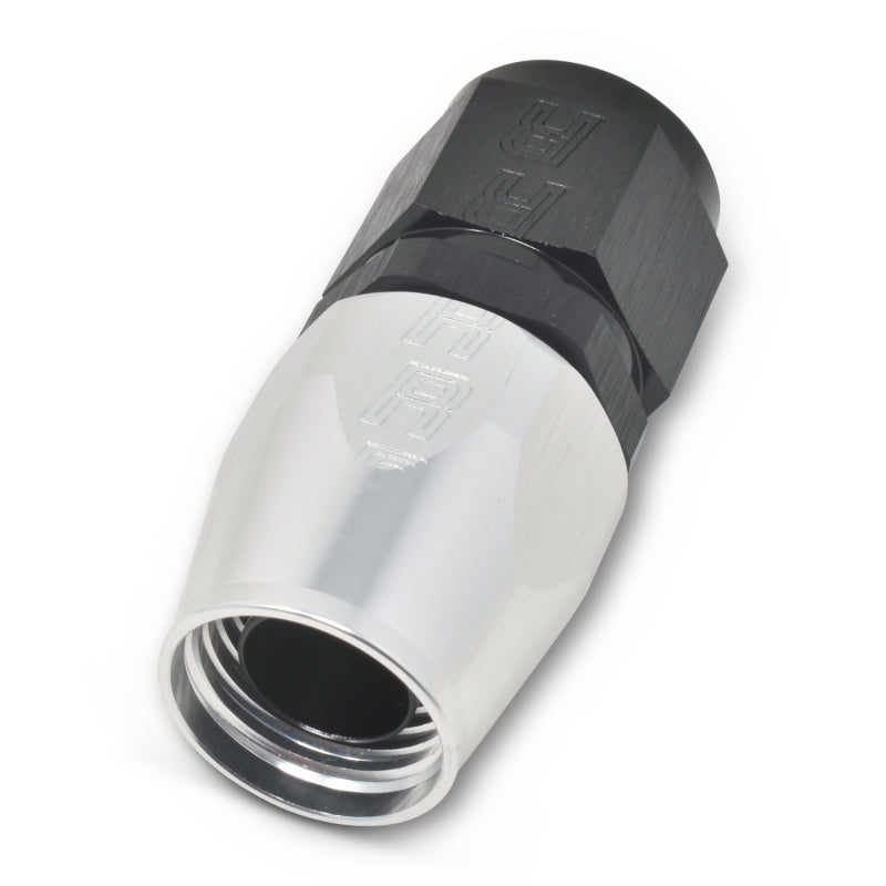 Russell Full Flow Straight Hose Ends - Black / Silver 610013 Photo - out of package